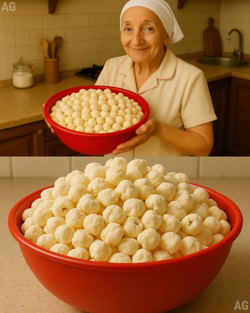 pipoca de leite em pó