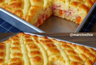torta de cebola molhadinha e suculenta