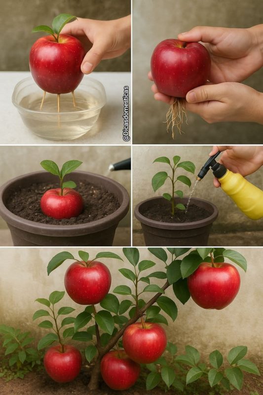 cultivar sua própria macieira