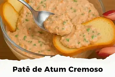 patê de atum cremoso