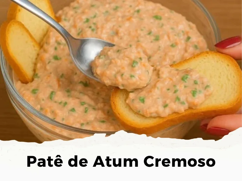 patê de atum cremoso