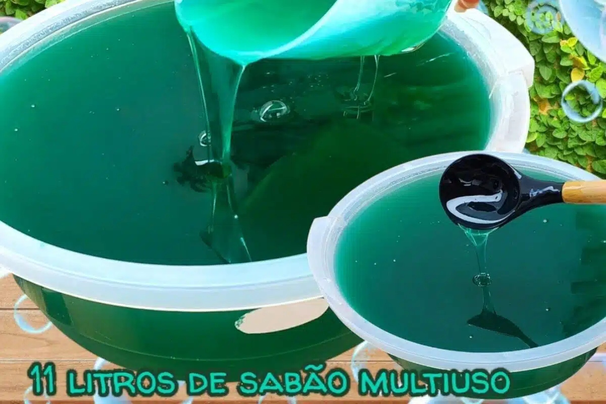 sabão multiuso caseiro