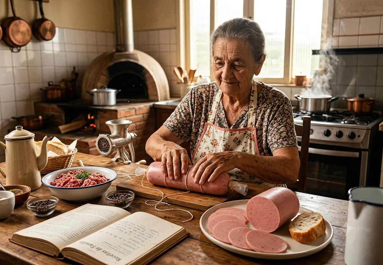 Mortadela Caseira: Receita Econômica e Saborosa