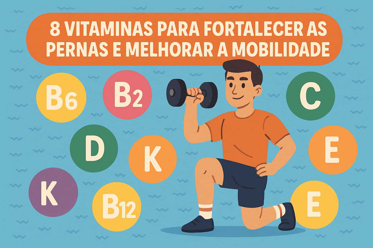 Receita de Vitaminas para Fortalecer Pernas e Melhorar Mobilidade