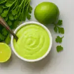 molho verde de alho caseiro para churrasco