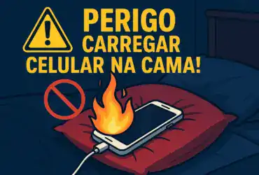Receita de Perigo Real: Nunca Carregue Celular na Cama!