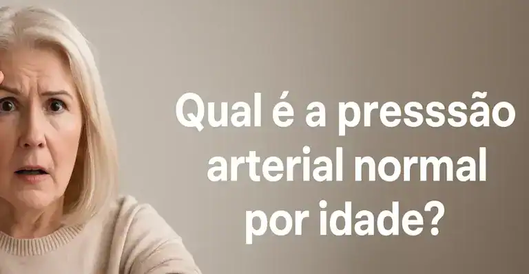 Senhora medindo a pressão arterial com expressão de preocupação