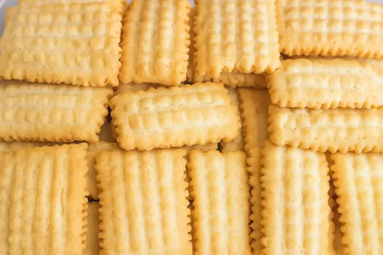 Biscoitos de polvilho da vovó crocantes e caseiros, receita tradicional fácil de fazer.