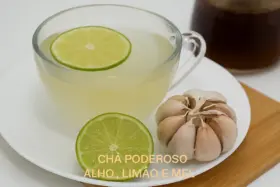 Chá Poderoso de Alho, Limão e Mel — Receita Caseira Natural