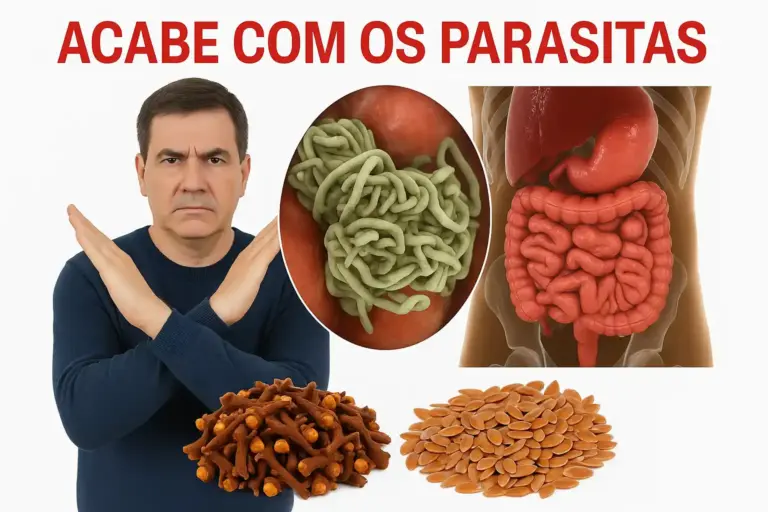 Chá de cravo e linhaça como remédio natural para eliminar parasitas