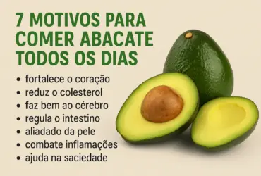 7 Motivos para Comer Abacate Todos os Dias