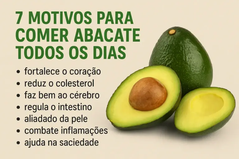 7 Motivos para Comer Abacate Todos os Dias