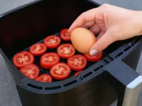 Omelete com Legumes na Air Fryer