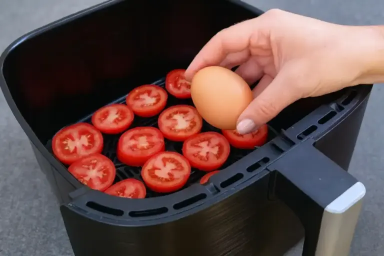 Omelete com Legumes na Air Fryer