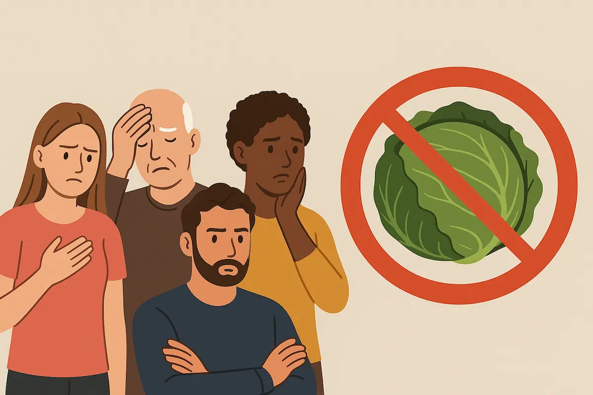 4 Tipos de Pessoas que Devem Evitar o Repolho (Mesmo Sendo Saudável) 1 4 Tipos de Pessoas que Devem Evitar o Repolho