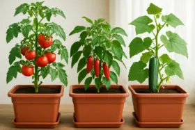 Como Cultivar Tomates, Pimentões e Pepinos em Casa