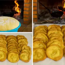 Receita muito antiga de Filhós de Natal