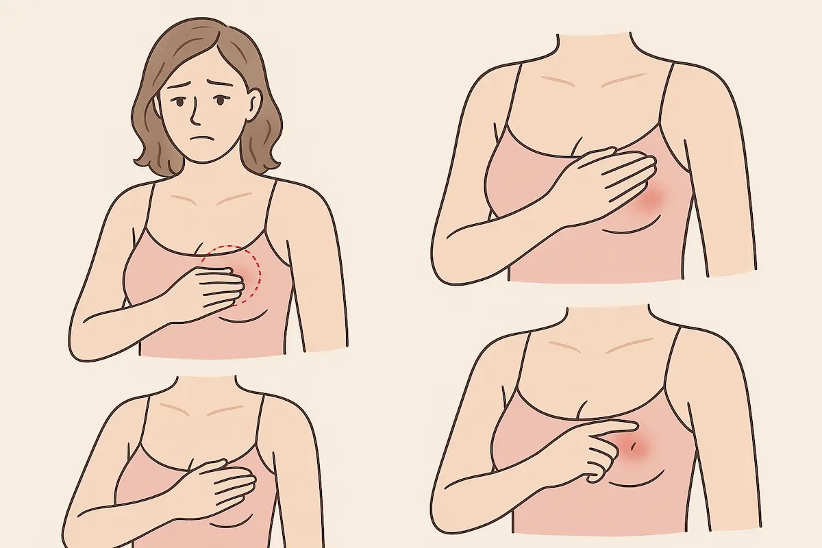 4 sinais precoces do câncer de mama que você não deve ignorar 3 4 sinais precoces do câncer de mama