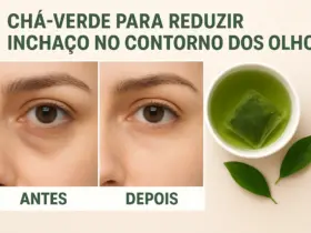 Chá-verde para reduzir o inchaço