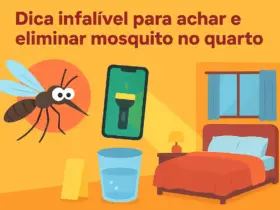 Dica infalível para achar e eliminar mosquito