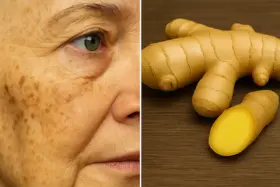🌿 O Gengibre é Muito Eficaz para Eliminar Rugas Profundas, Sardas e Manchas Escuras — Veja Como Usar