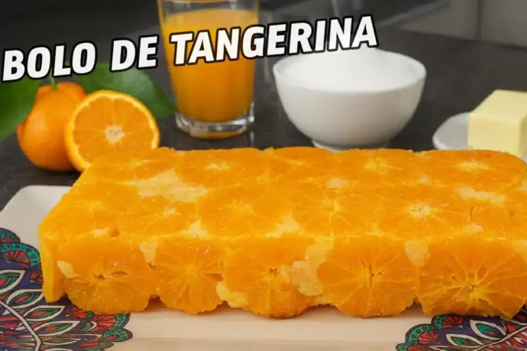 bolo de tangerina