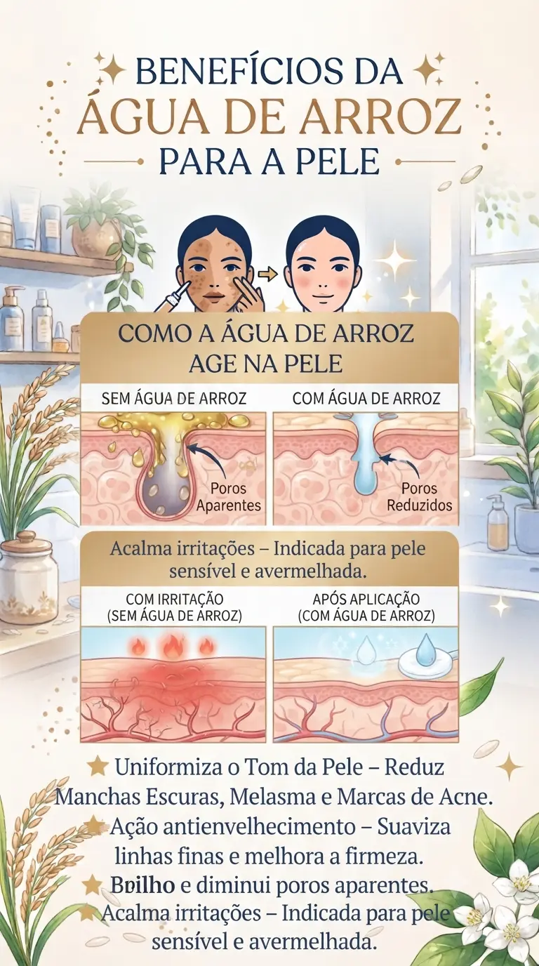 Acalma irritações – Indicada para pele sensível e avermelhada.