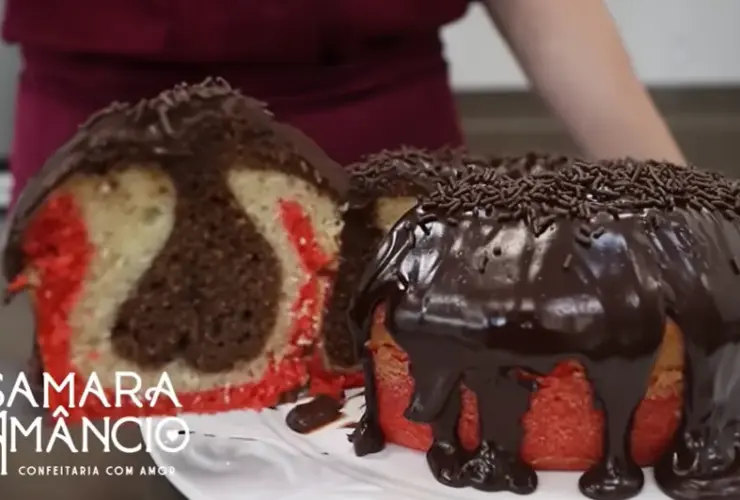 Bolo mesclado napolitano