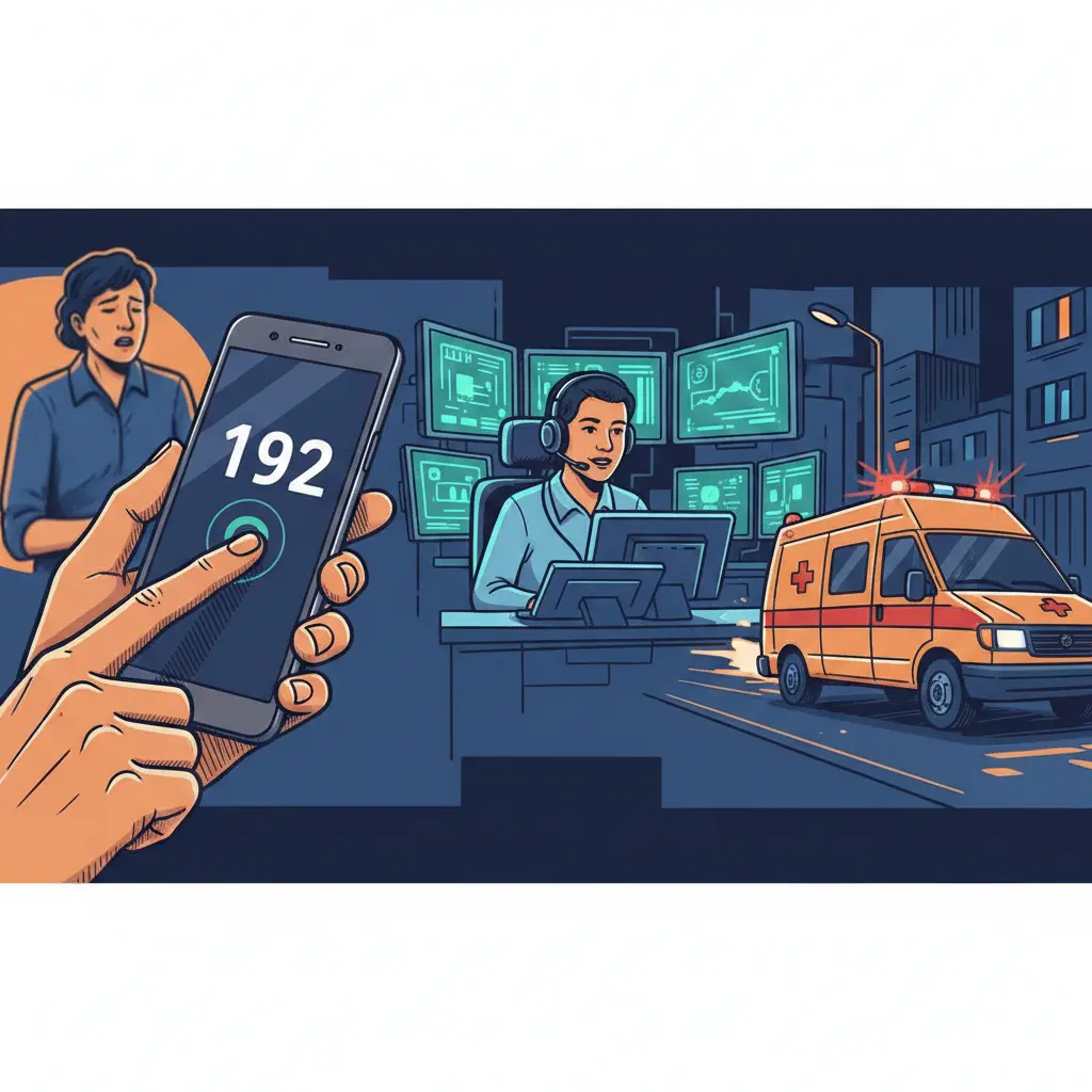 Chame ajuda médica imediatamente