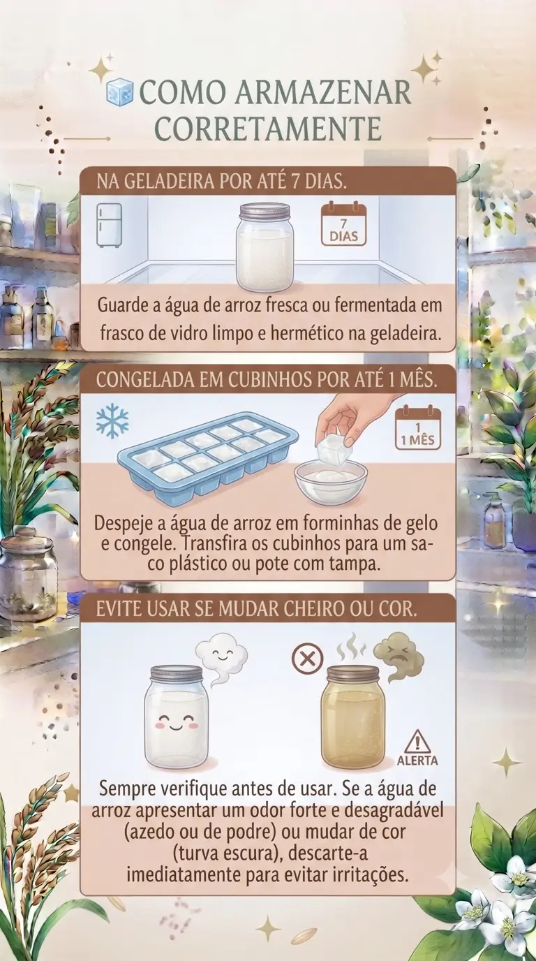 Como Armazenar Corretamente