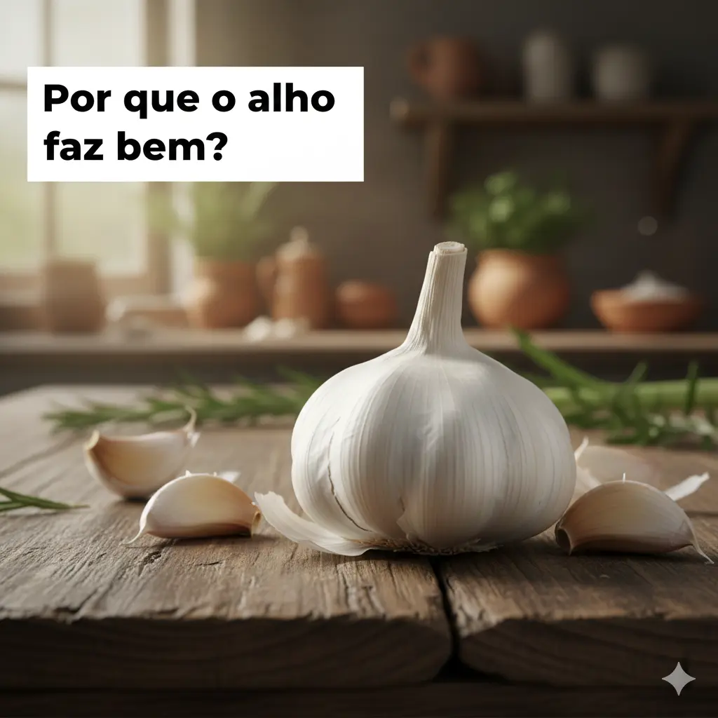 Por que o alho faz bem?