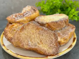 Rabanada Sem Fritura