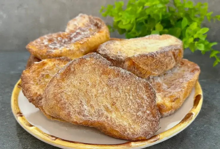 Rabanada Sem Fritura