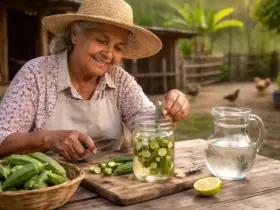 Água de Quiabo: Como Fazer