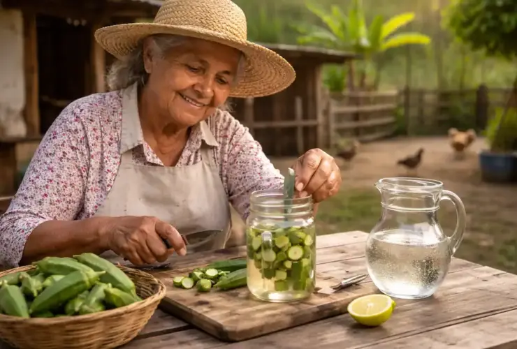 Água de Quiabo: Como Fazer