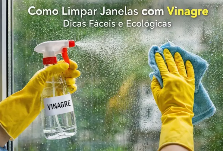 Como Limpar Janelas com Vinagre