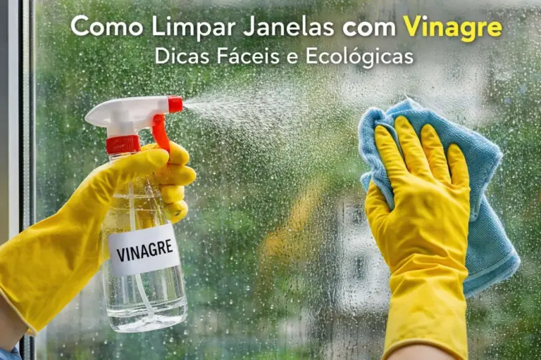 Como Limpar Janelas com Vinagre