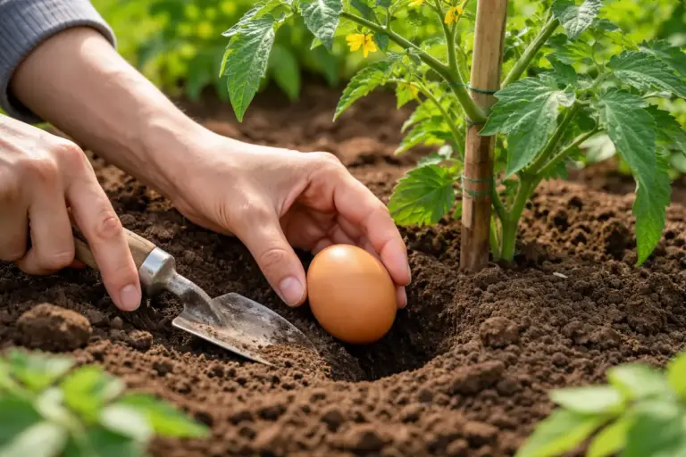 Passo a passo de como usar ovo na horta