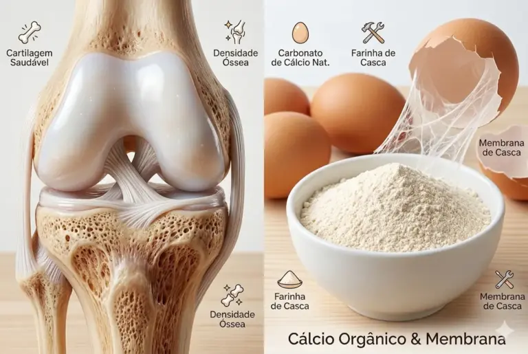 Casca de Ovo Fortalece os Ossos
