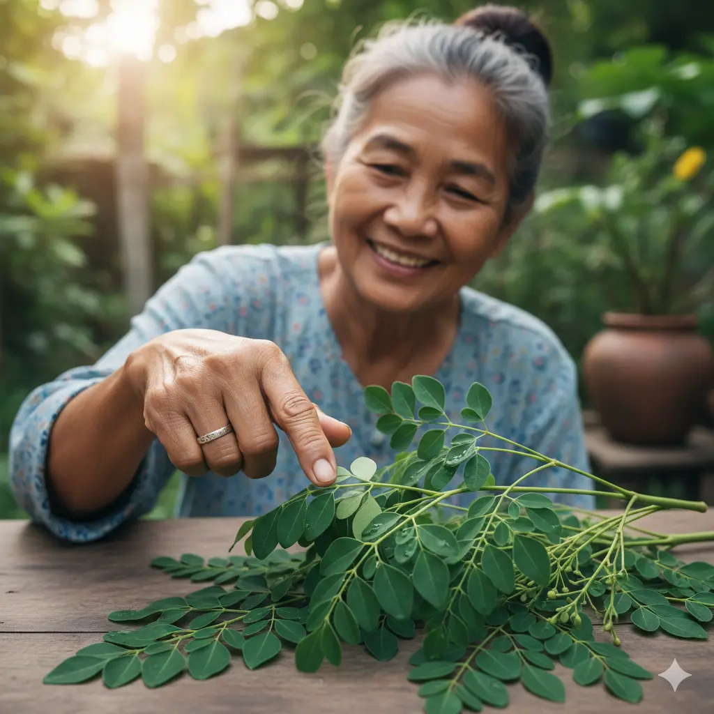 Como a Folha de Moringa Pode Contribuir para a Circulação