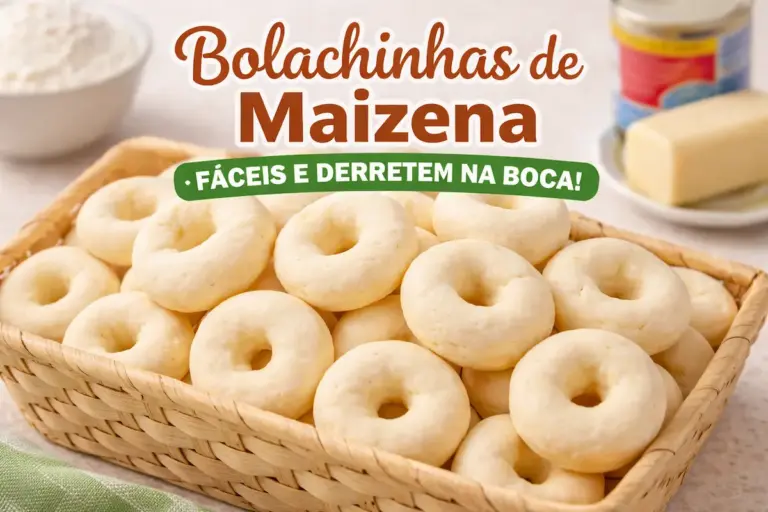 Bolachinha de Maizena que Derrete na Boca