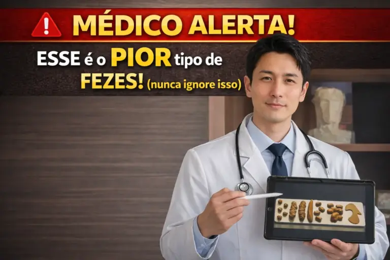 MÉDICO ALERTA: Esse é o PIOR tipo de fezes