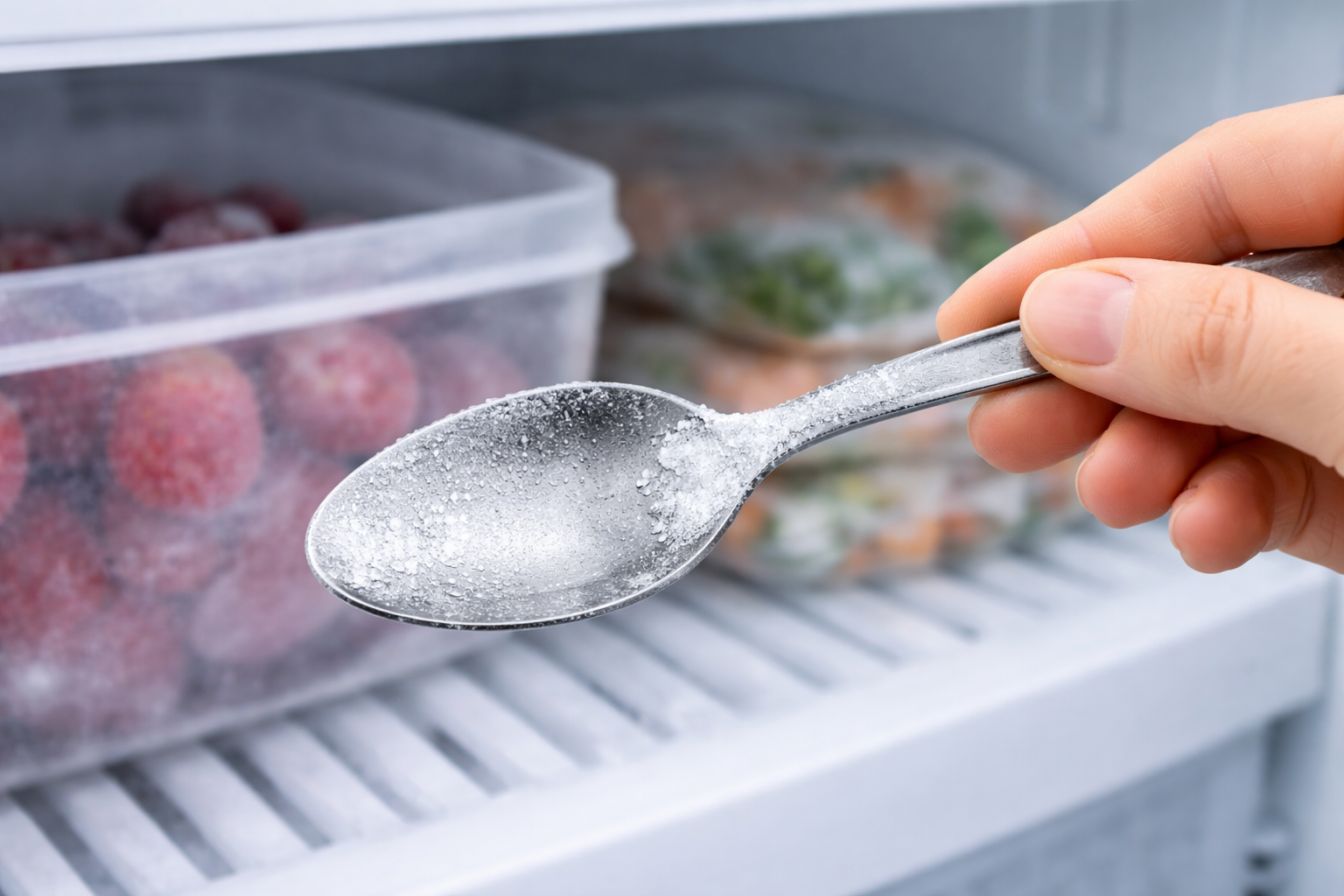 Um truque simples com uma colher no congelador