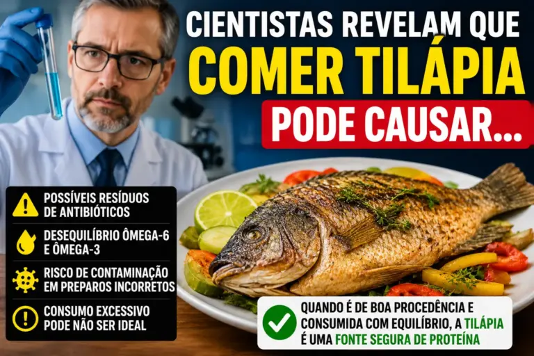 Cientistas revelam que comer tilápia pode causar efeitos no organismo