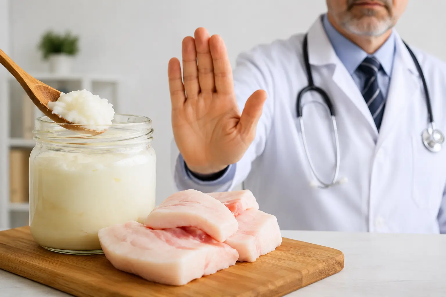 Médicos alertam que consumir banha