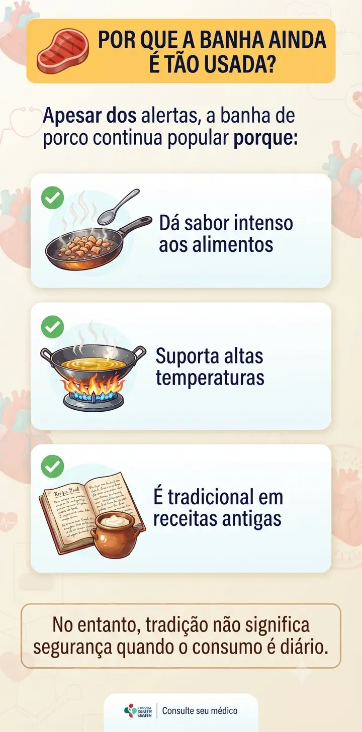 Por que a banha ainda é tão usada