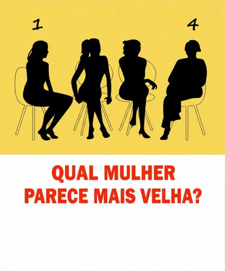 Qual dessas mulheres parece mais velha para você
