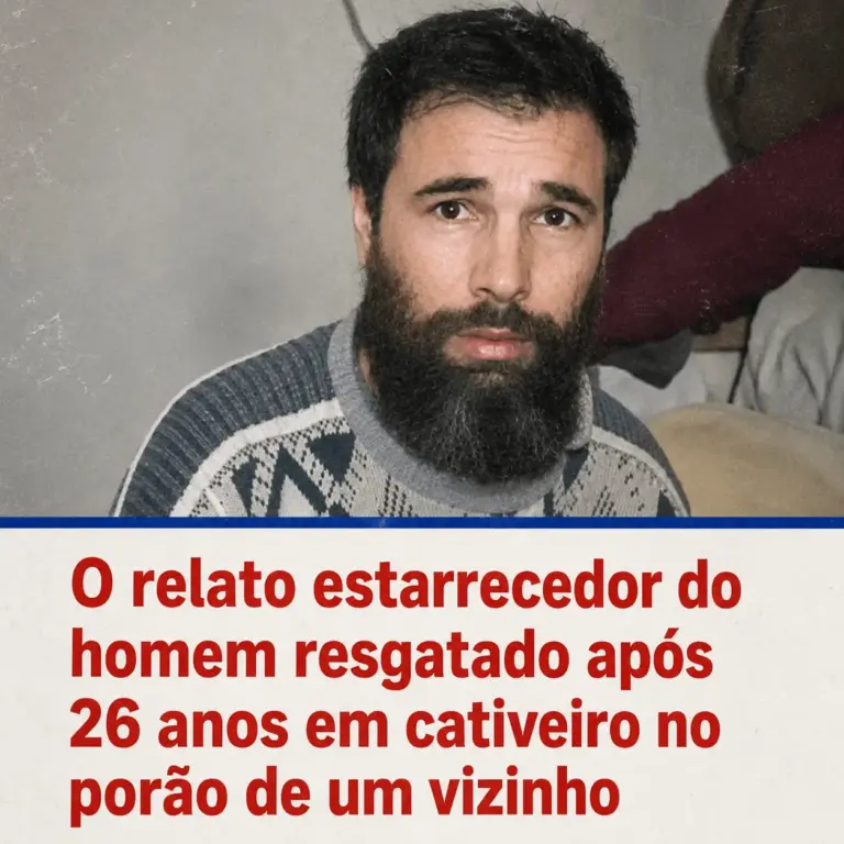 Homem é resgatado após 26 anos