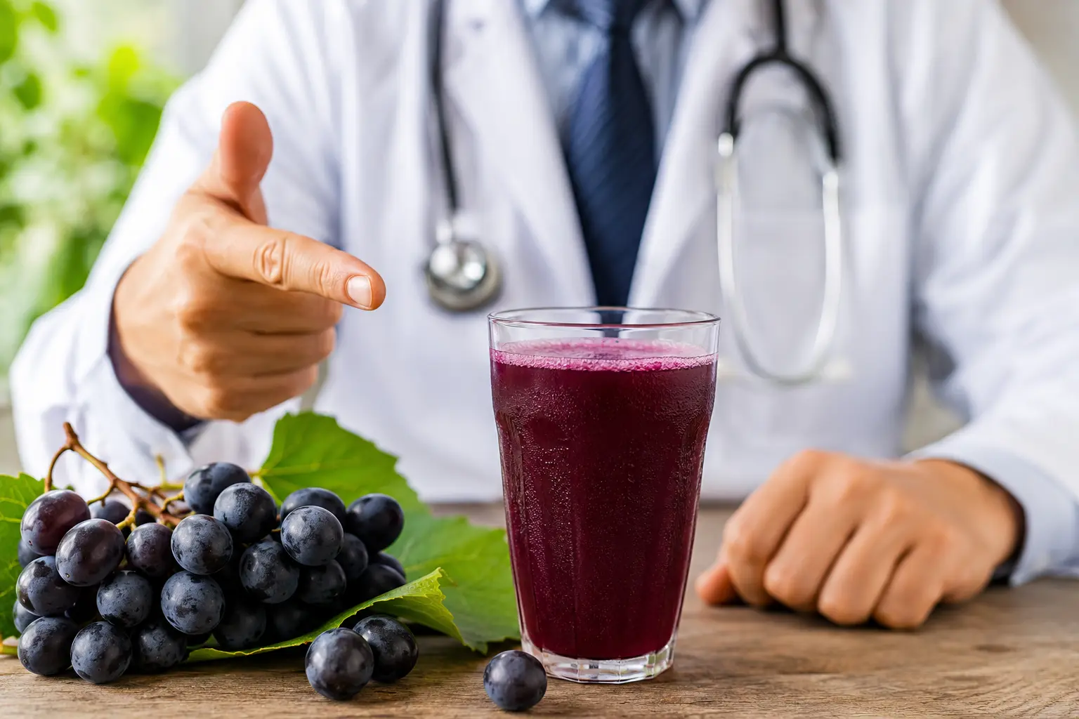 tomar suco de uva pode causar efeitos