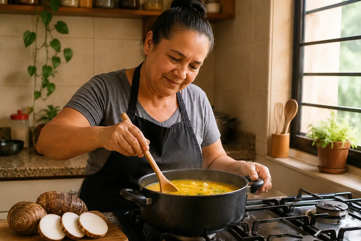 Caldo de Inhame